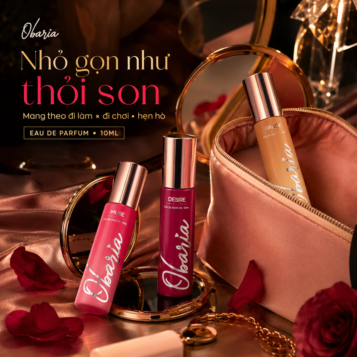 Obaria nhỏ gọn như thỏi son
