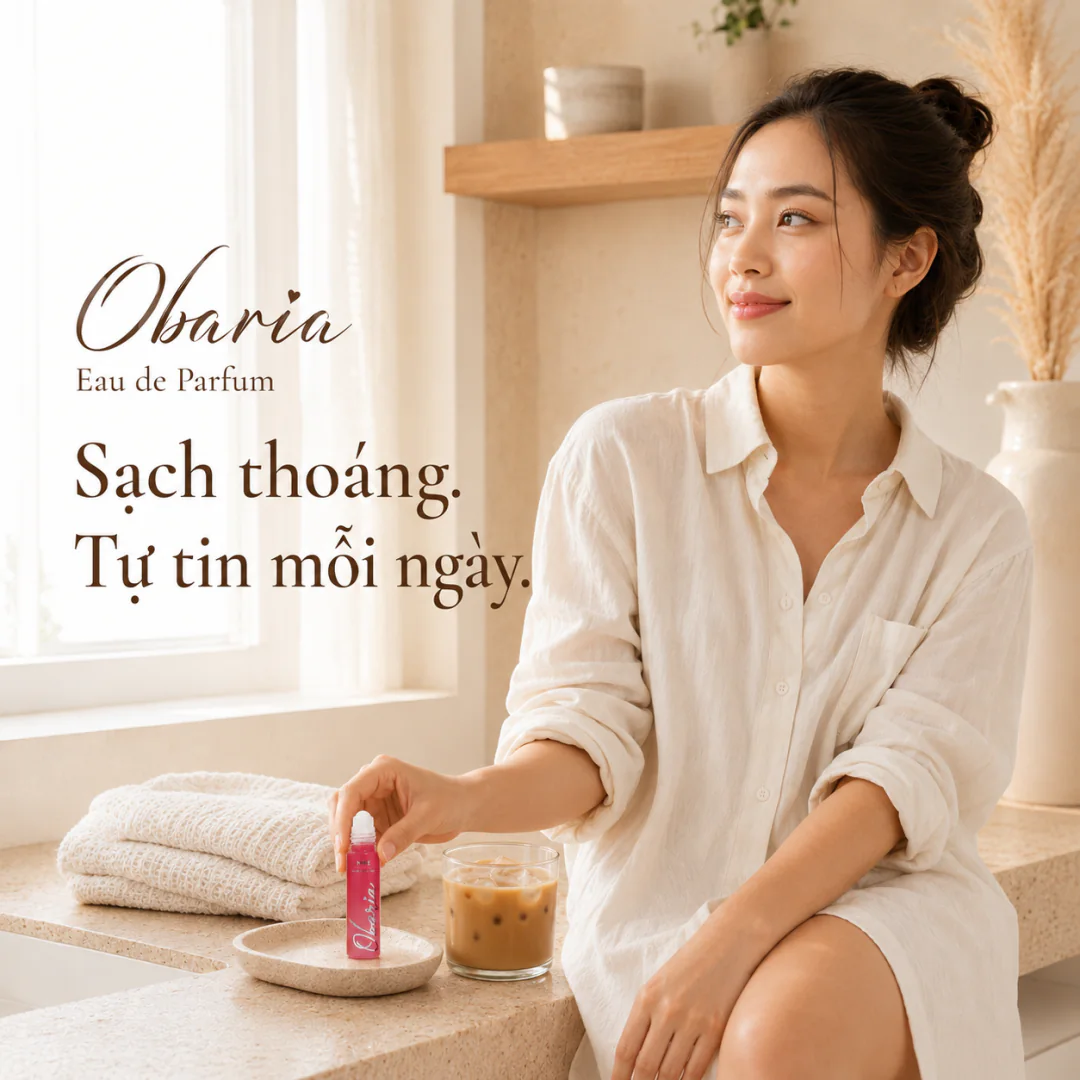 Obaria sạch thoáng, tự tin mỗi ngày